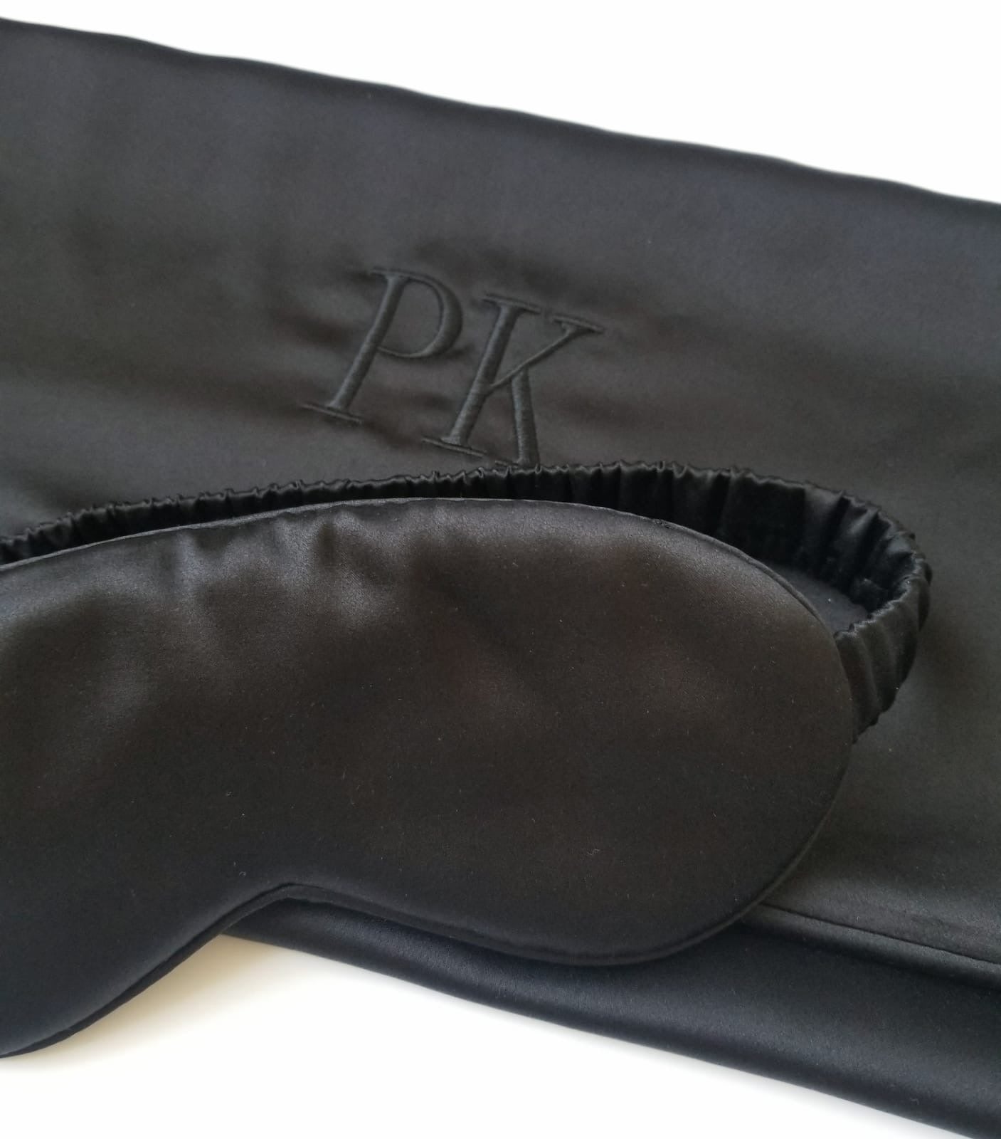 Beauty Sleep Personalized Set (Monogrammed Pillowcase + Eye Mask)
