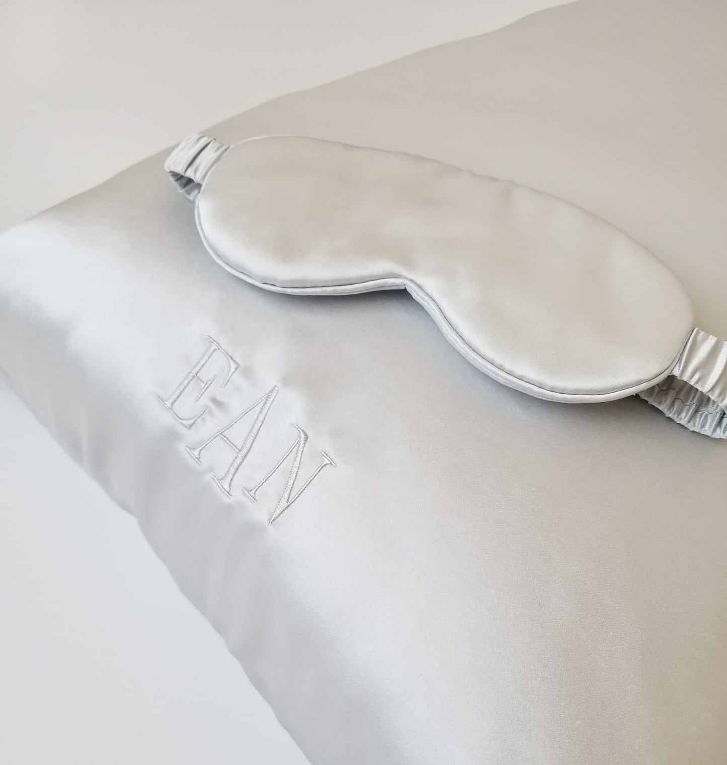Beauty Sleep Personalized Set (Monogrammed Pillowcase + Eye Mask)