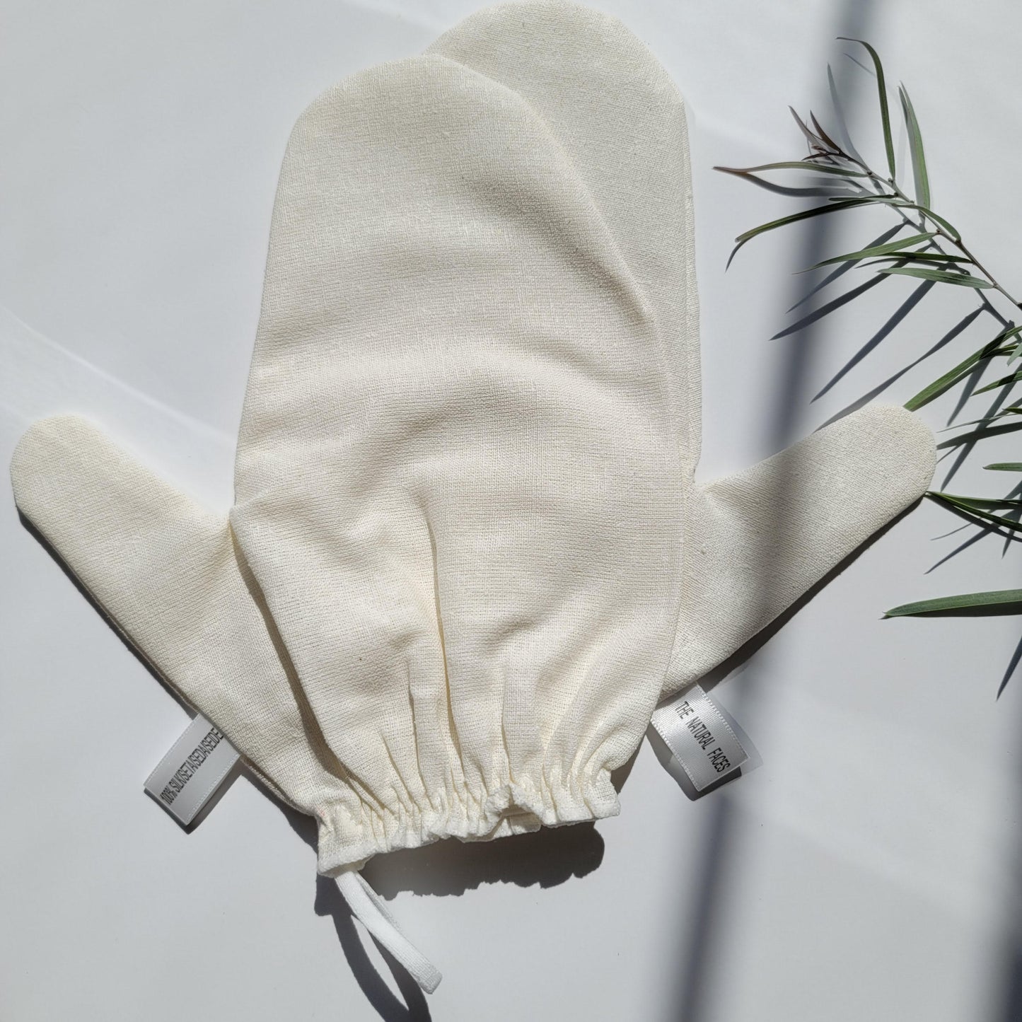 Raw Silk Exfoliating Gloves